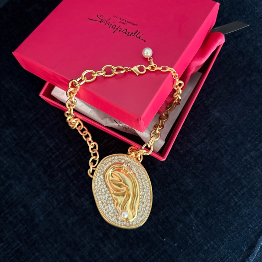 Schiaparelli Ear Necklace